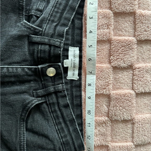 Nobody's Child Black Skinny Denim Jeans - Size 10 - Picture 6 of 6